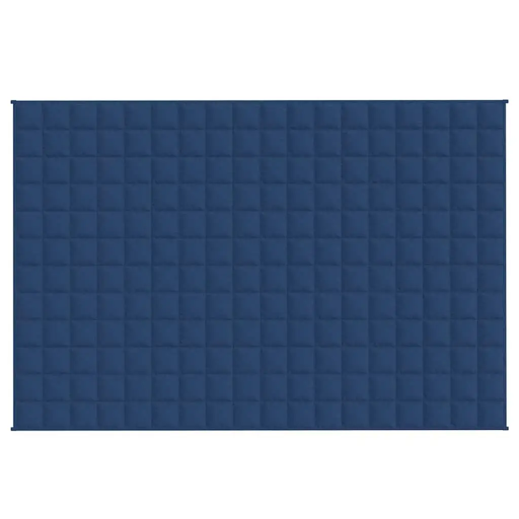 Weighted Blanket Breathable Fabric 120x180 cm 5 kg Blue Sleep Aid