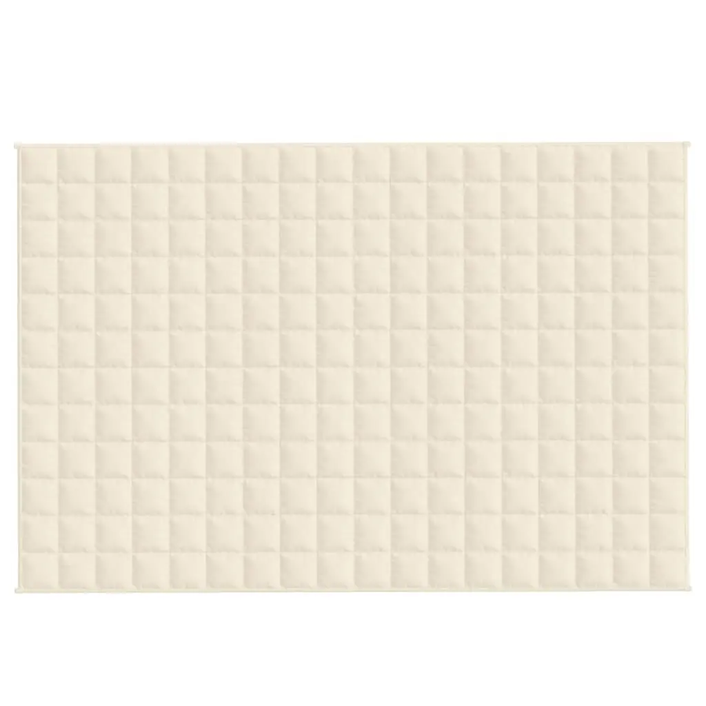 Weighted Blanket Light Cream 120x180 cm 5 kg Calming Sleep Pressure Therapy