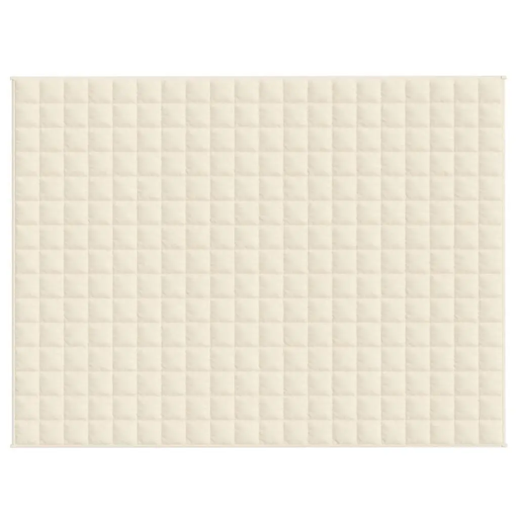 Weighted Blanket Soft Cream 150x200 cm 7 kg