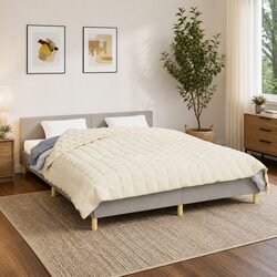 Versatile Weighted Blanket 200x200 cm 9kg for Any Room