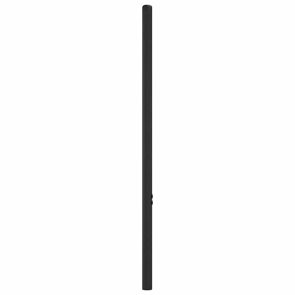 Metal Headboard Black 90cm Bed Header Bedroom Furniture Back Support Stylish