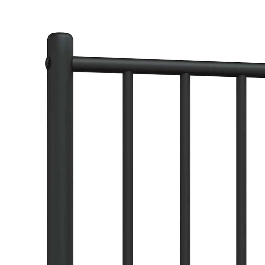 Metal Headboard Black 90cm Bed Header Bedroom Furniture Back Support Stylish