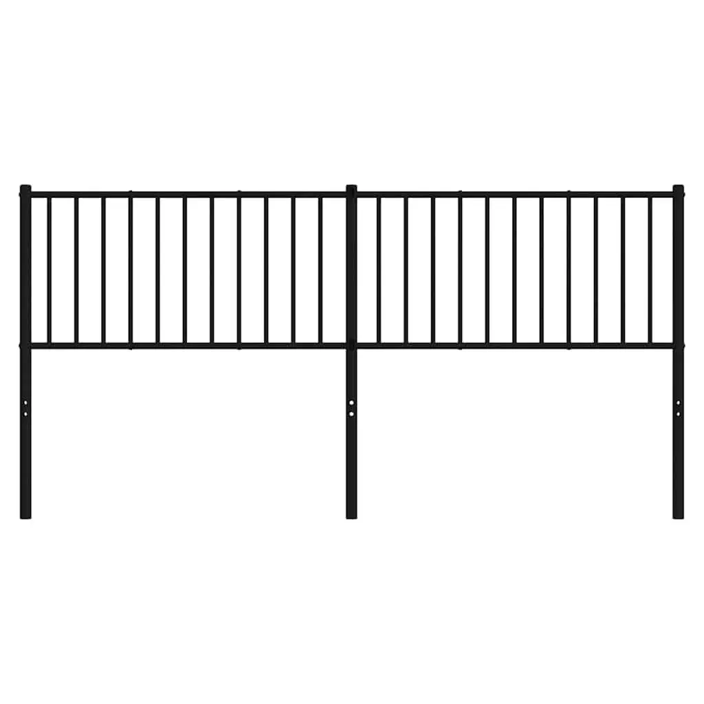 Black Metal Headboard for Any Bedroom