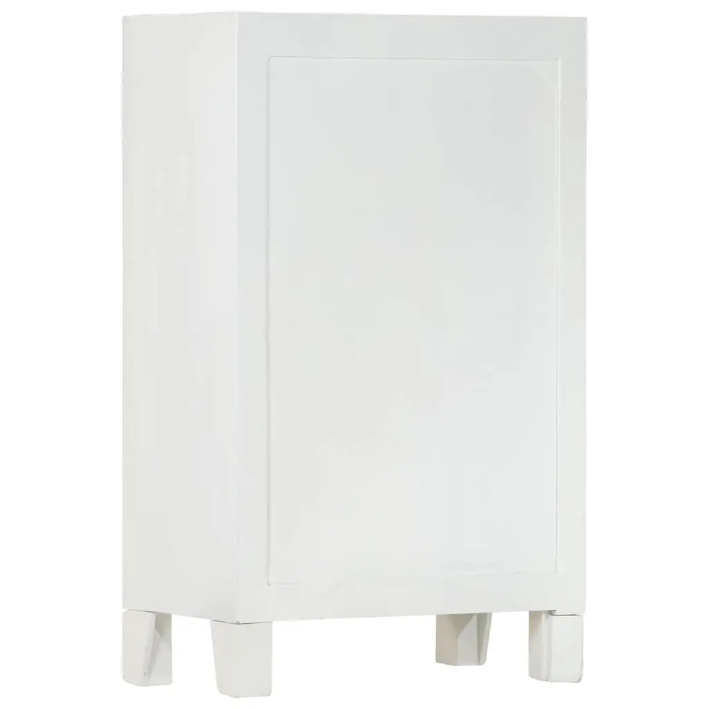 White Storage Cabinet Sideboard 55x30x90cm
