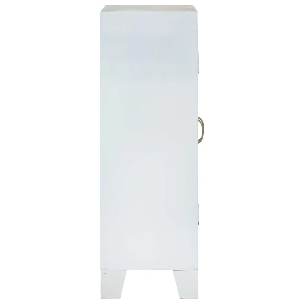 White Storage Cabinet Sideboard 55x30x90cm