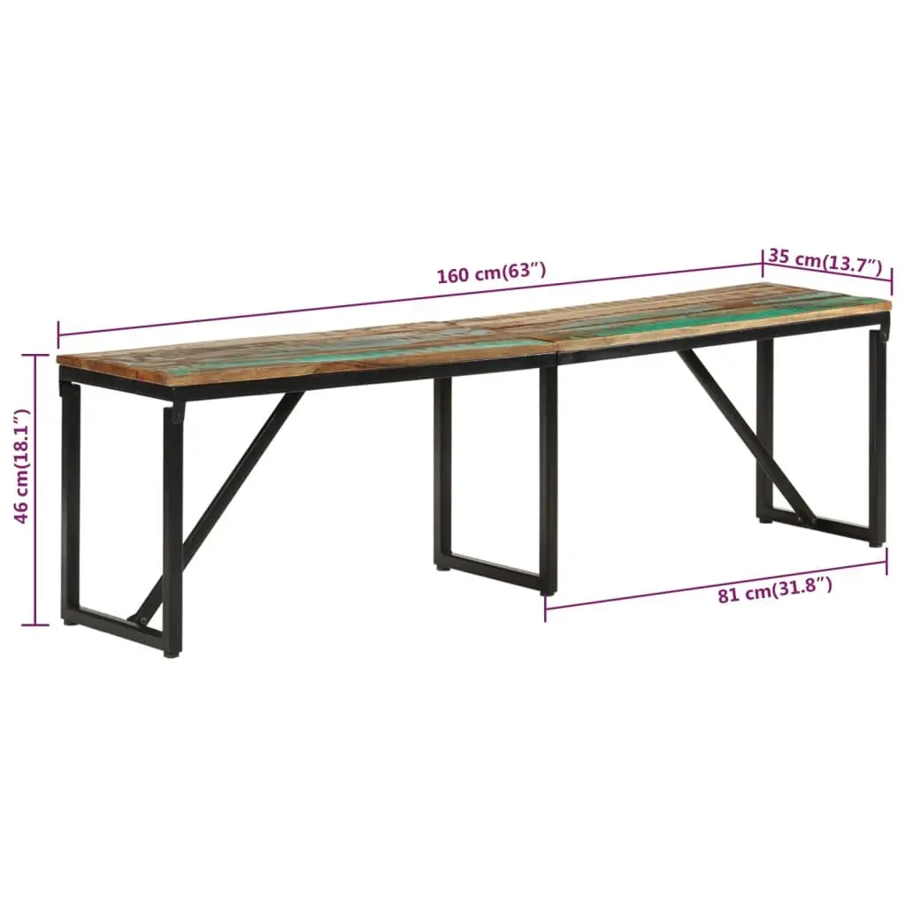 Industrial Bench for Living Spaces