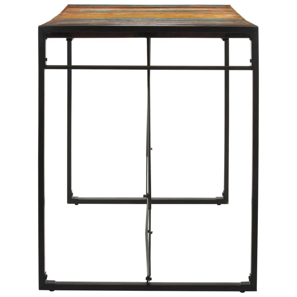 Bar Table Vintage Style Solid Reclaimed Wood 175x90x110 cm Brown Handmade Kitchen Dining