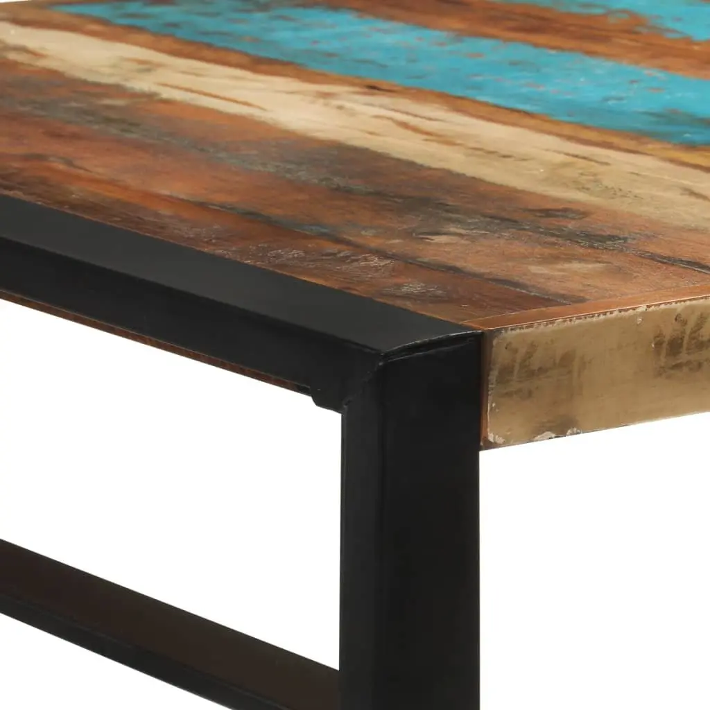 Bar Table Vintage Style Solid Reclaimed Wood 175x90x110 cm Brown Handmade Kitchen Dining
