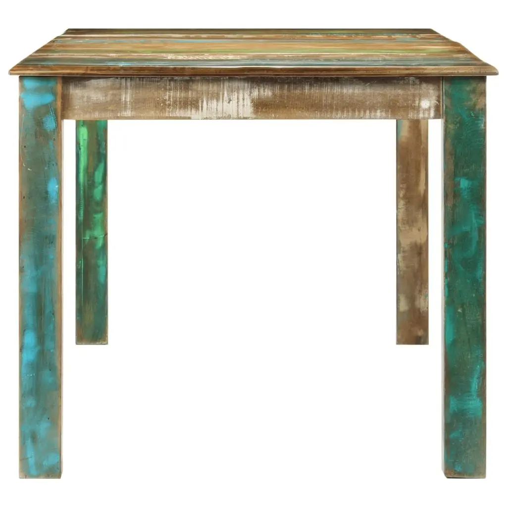 180x90x76 cm Dining Table in Reclaimed Wood