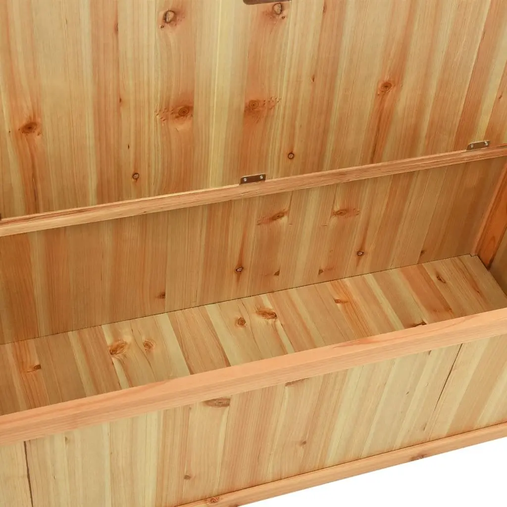 Solid Wood Fir Bench for Home Use 107x45x75.5cm