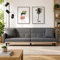 Grey Sofa Bed for Practical Living Spaces