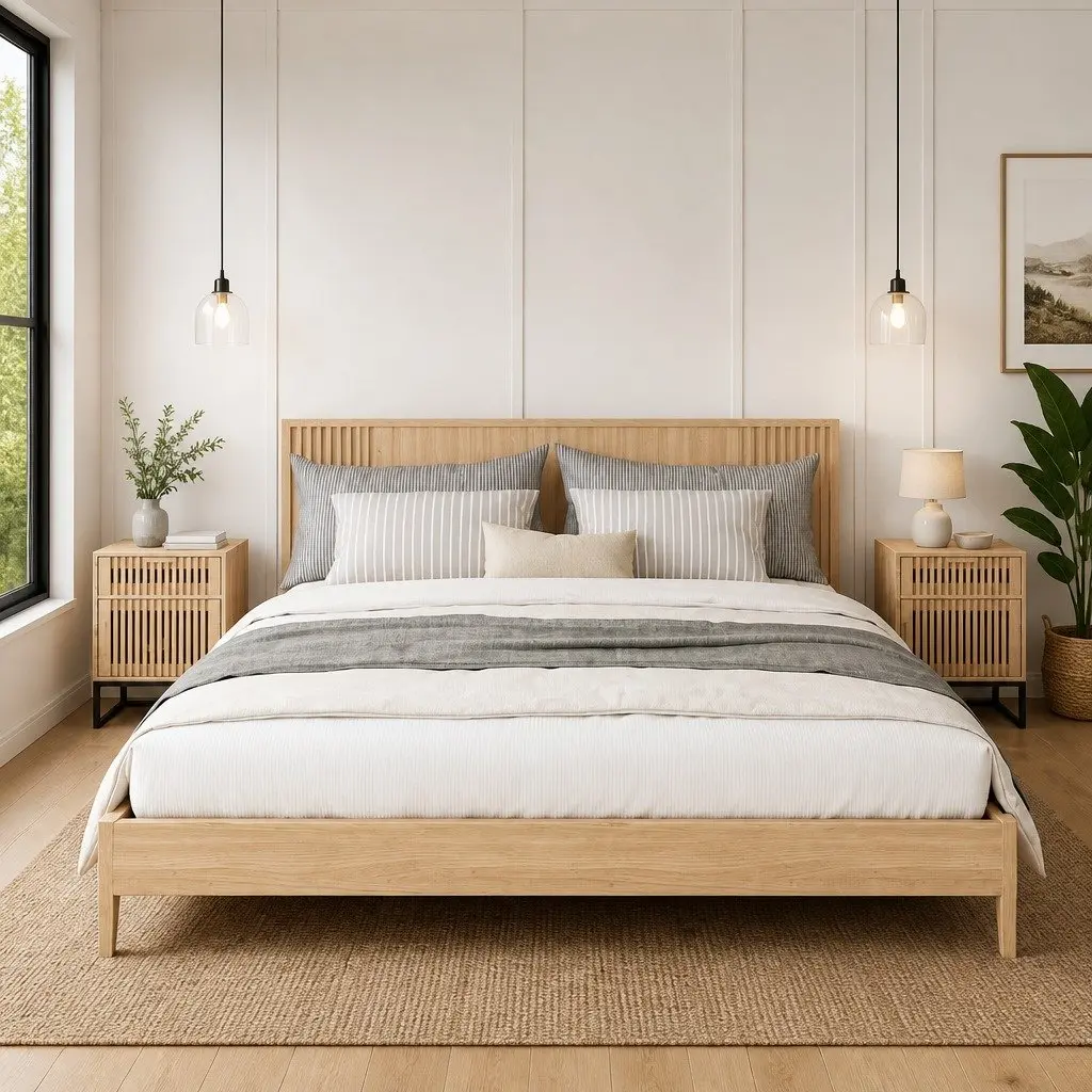 Bedside Cabinets Engineered Wood 40 x 30 x 55.5 cm Brown 2 pcs