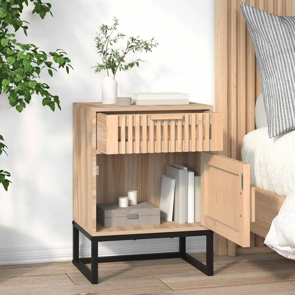 Bedside Cabinets Engineered Wood 40 x 30 x 55.5 cm Brown 2 pcs