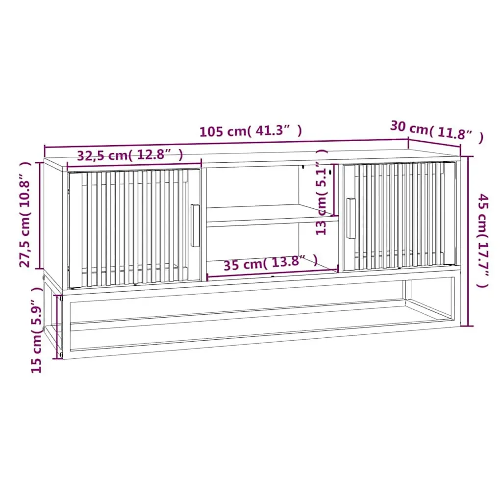 TV Cabinet for Media and Decor Organization