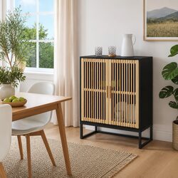 Versatile Black Sideboard Cabinet for Everyday Use