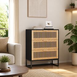 Practical Black Sideboard Storage Cabinet for Any Room