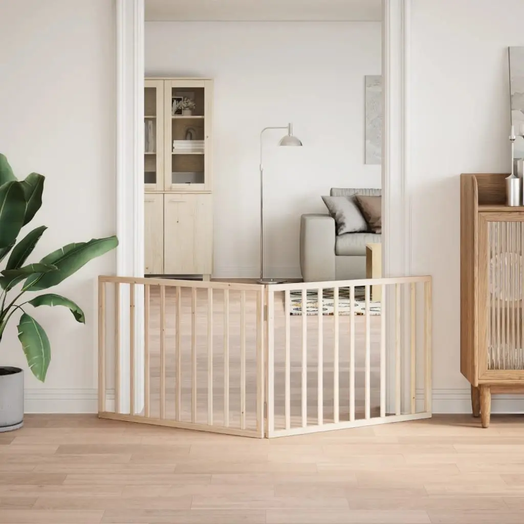 160cm Foldable Dog Gate with 2 Panels