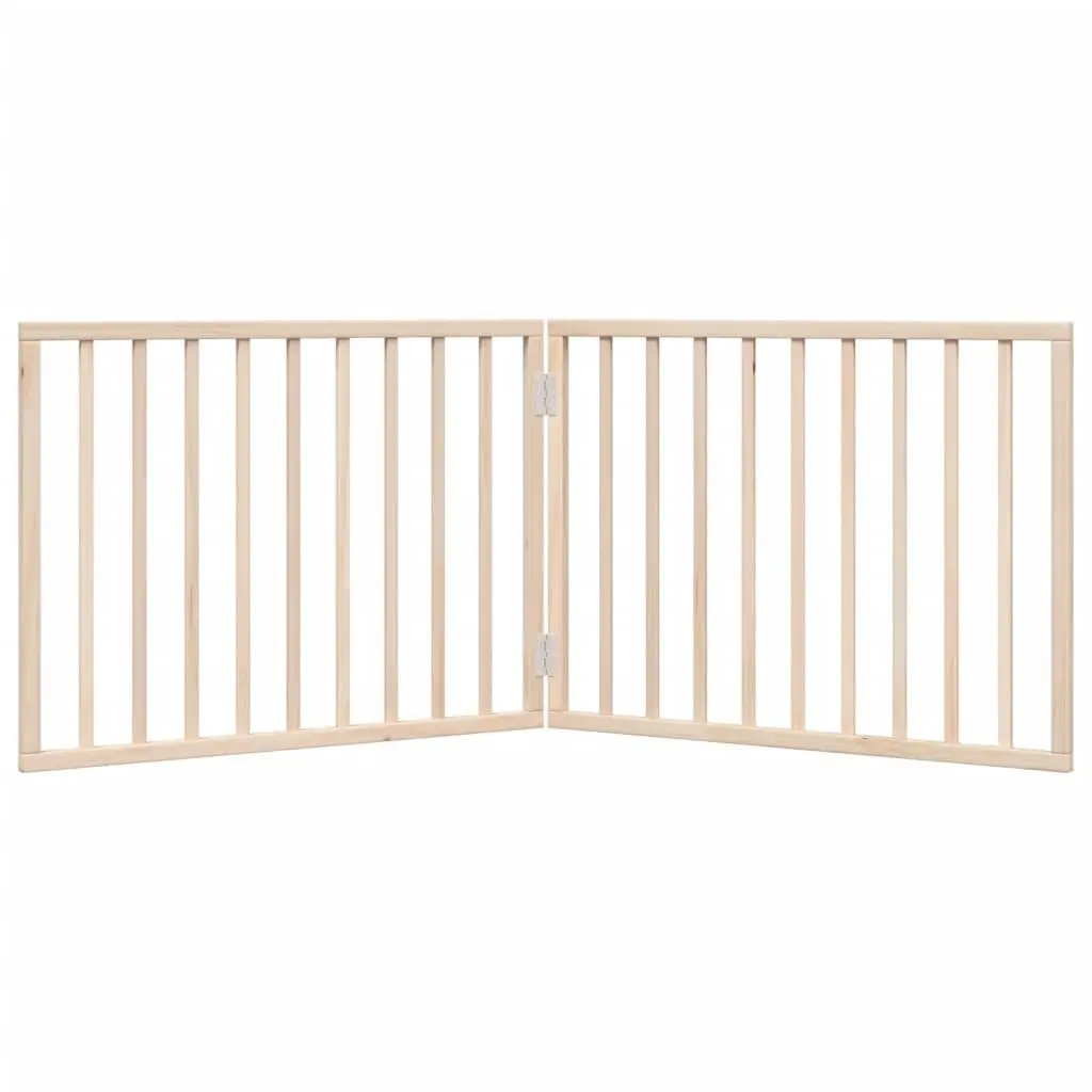 160cm Foldable Dog Gate with 2 Panels