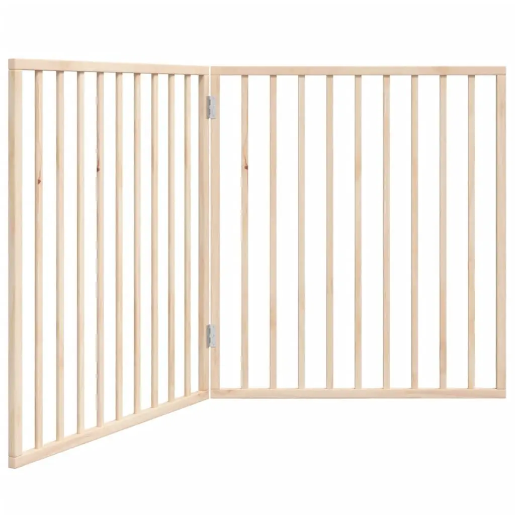 Foldable Dog Gate 2 Panels for Home Use
