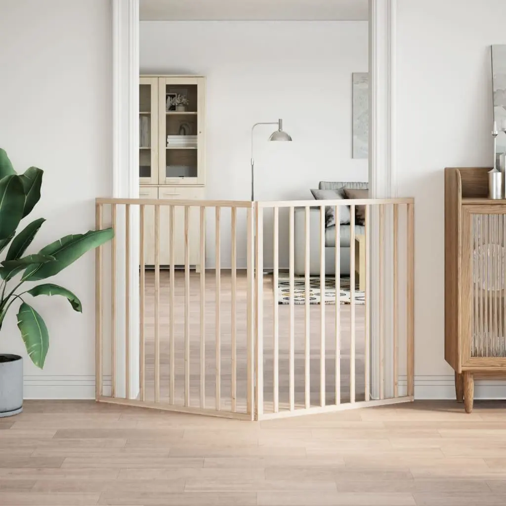 Foldable Dog Gate 2 Panels for Home Use