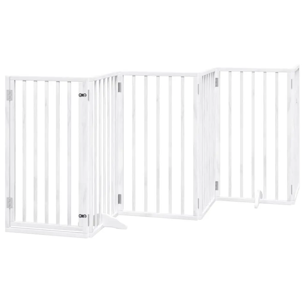 6-Panel Dog Gate for Home Use