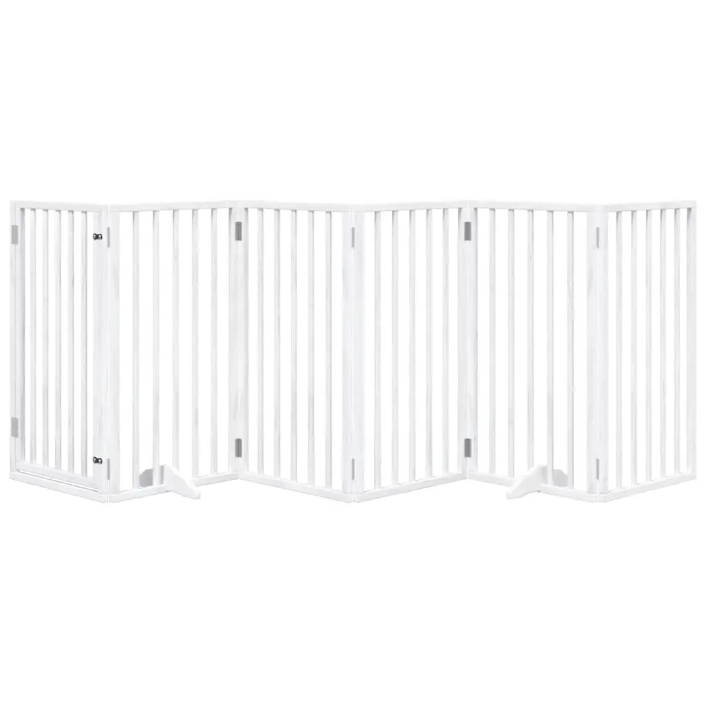 6-Panel Dog Gate for Home Use