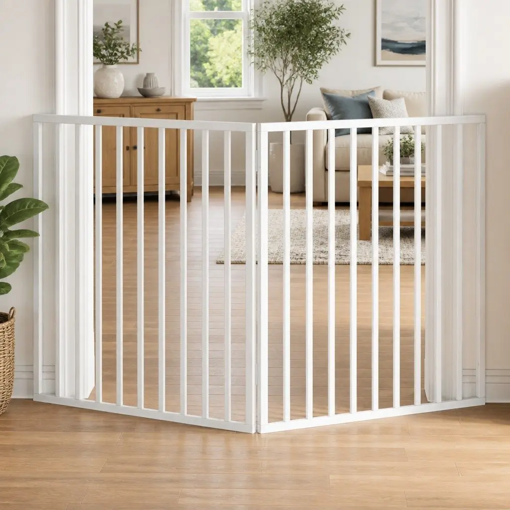 Dog Gate for Living Spaces and Doorways