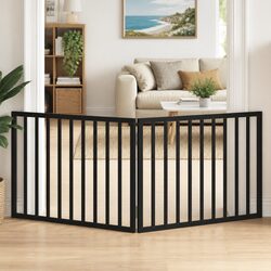 Functional Dog Gate for Your Home - Foldable 2 Panels
