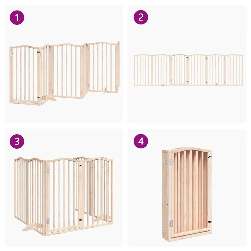 Foldable Dog Gate for Home Use