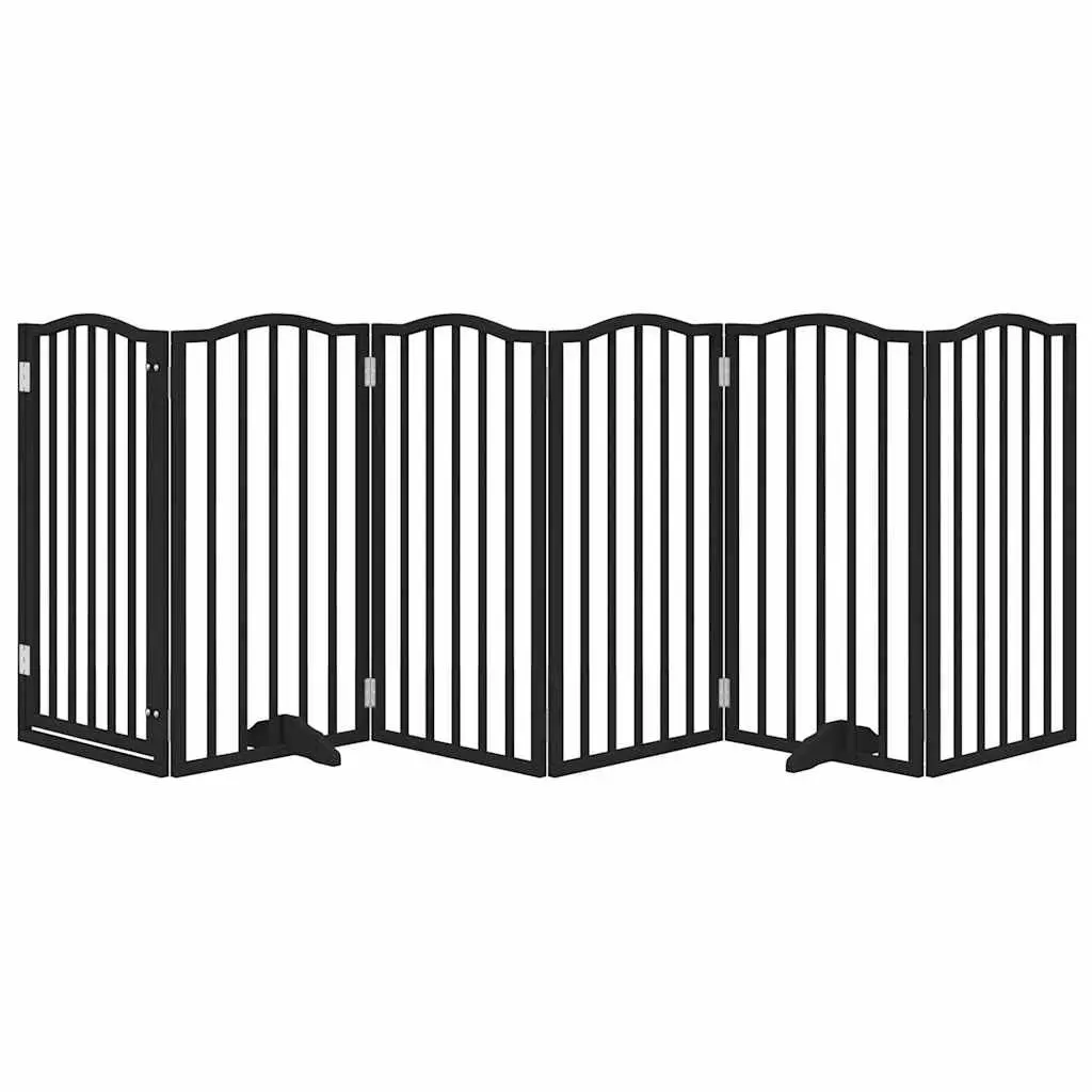 6-Panel Dog Gate for Home Use