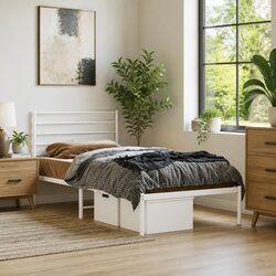 Functional Metal Bed Frame King Single for Bedroom Needs