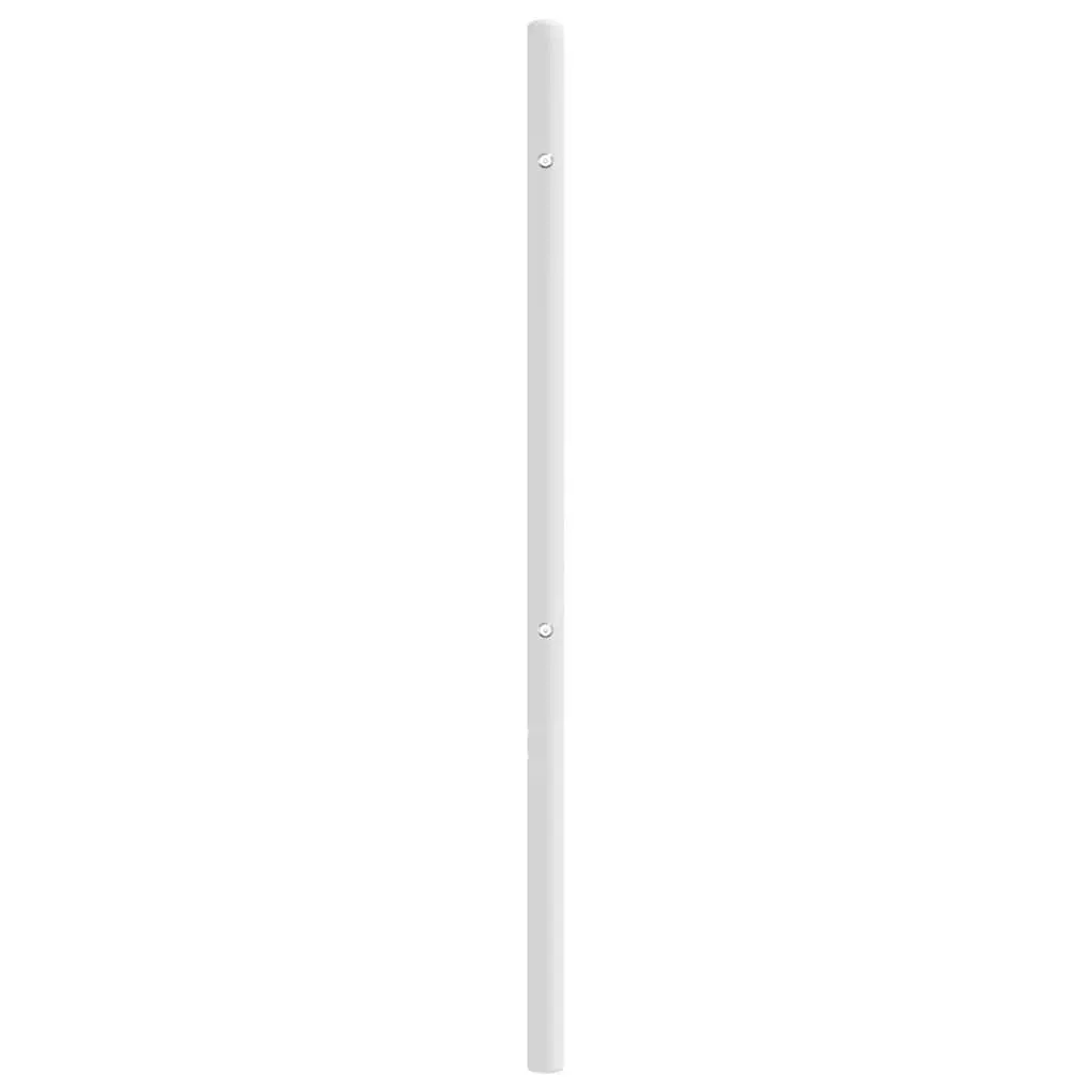 Metal Headboard White 180cm Bed Frame Header Bedroom Furniture Support