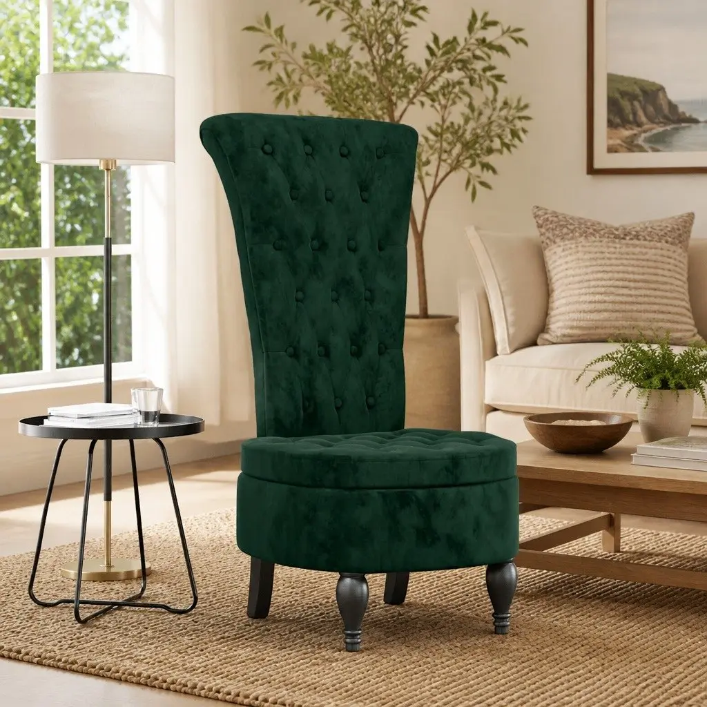High Back Accent Chair for Comfort and Style
