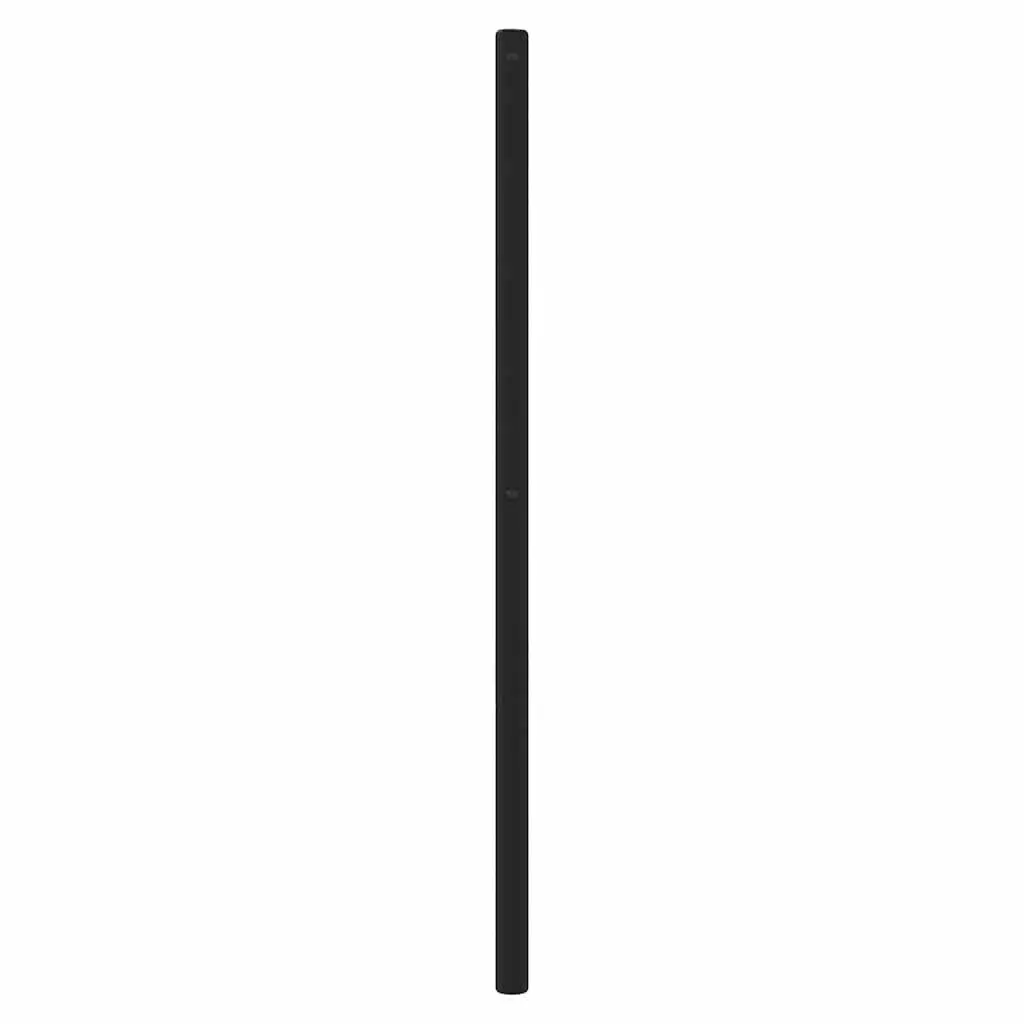 Metal Headboard Powder-Coated Steel Black 180cm Bedroom Bed Frame Backrest Support