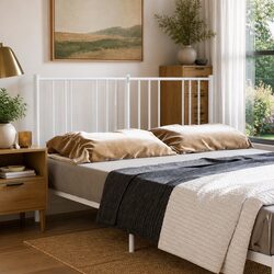 Practical Metal Headboard for Everyday Use