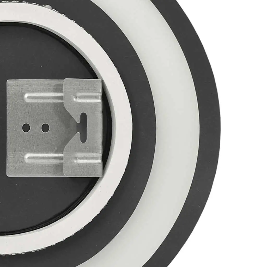 LED Bathroom Mirror 50cm Round with Integrated Lights USB Powered Wall Mount