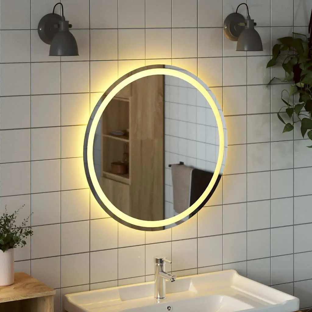Round 70cm LED Mirror for Bathrooms