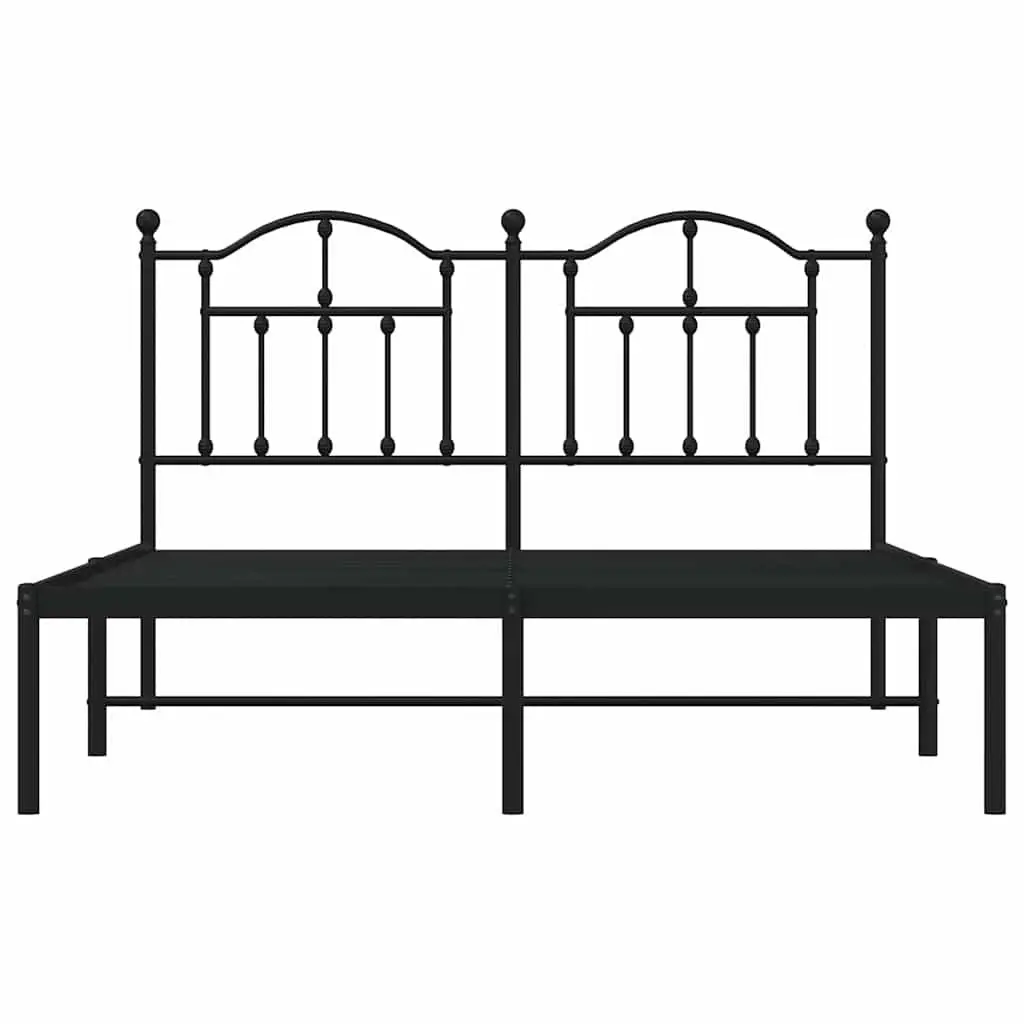 Metal Bed Frame 150x200 cm for Maximum Comfort