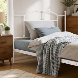 Practical Metal Headboard 107cm for Everyday Use