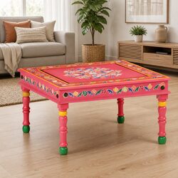 Versatile Pink Coffee Table for Everyday Use in Living Rooms