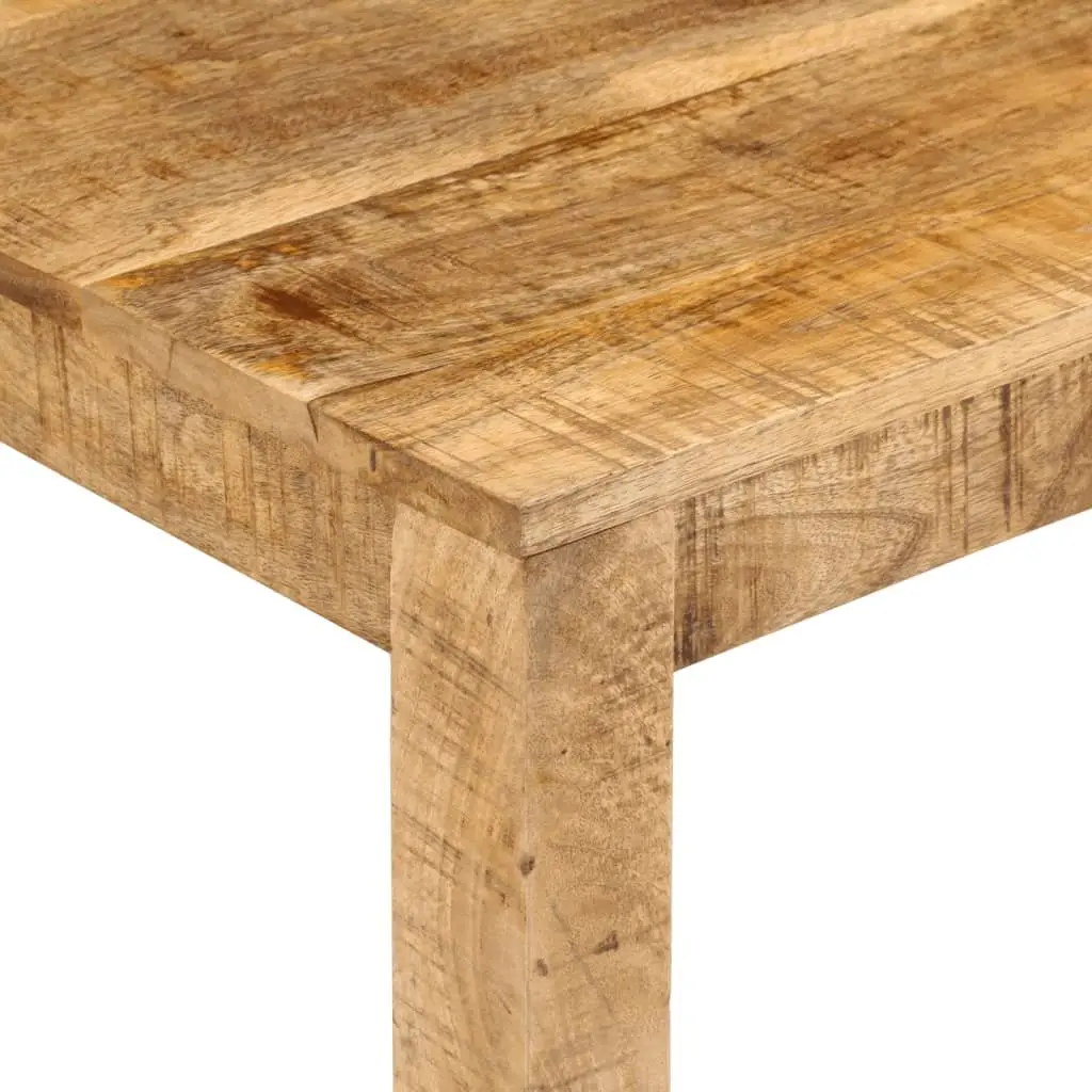 Rustic Vintage Coffee Table Solid Mango Wood Brown 100x55x40 cm Living Room