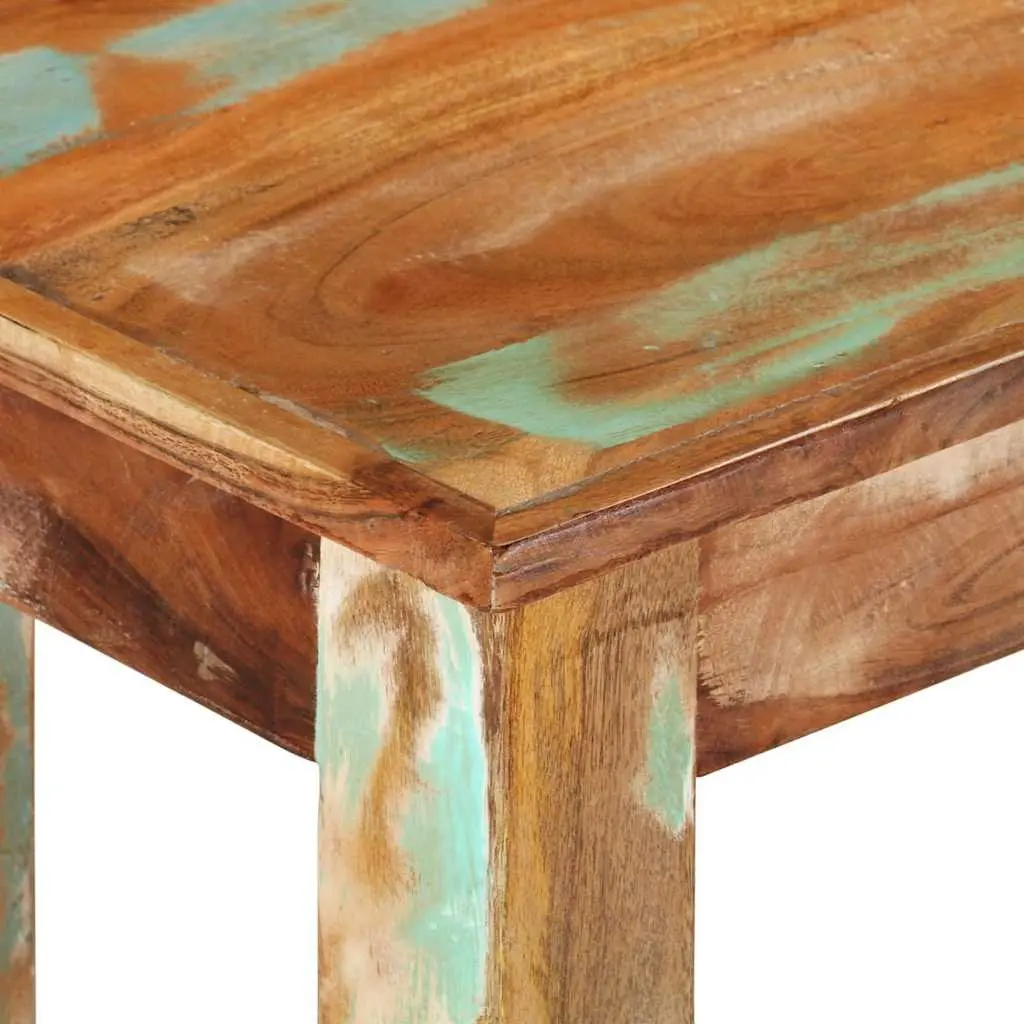 Reclaimed Wood Indoor Bench Brown Solid 160cm Long 35cm Wide 46cm High