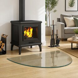 Functional Glass Hearth Pad for Everyday Use