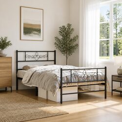 Practical Metal Bed Frame for King Single - 107x203 cm