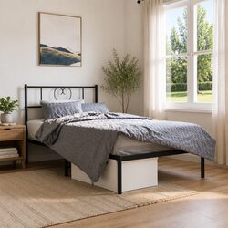 Versatile King Single Metal Bed Frame 107x203 cm
