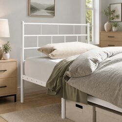 Metal Headboard 107cm: Ideal for Your Reading Nook