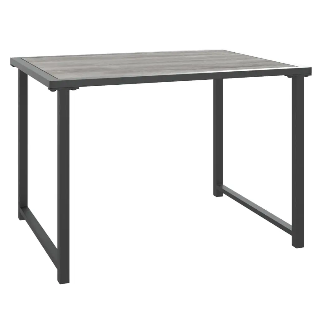 Garden Table Steel Frame 55x40x37cm Anthracite Outdoor Patio Leisure Furniture