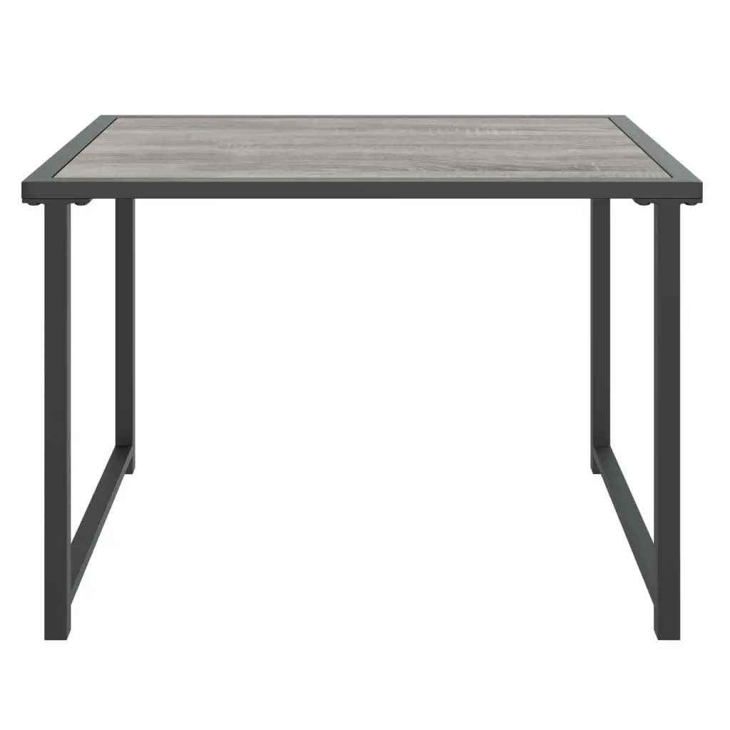 Garden Table Steel Frame 55x40x37cm Anthracite Outdoor Patio Leisure Furniture