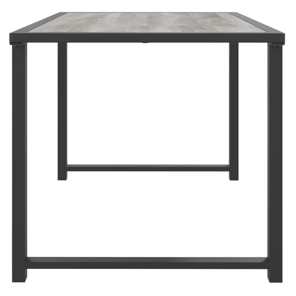 Garden Table Steel Frame 55x40x37cm Anthracite Outdoor Patio Leisure Furniture