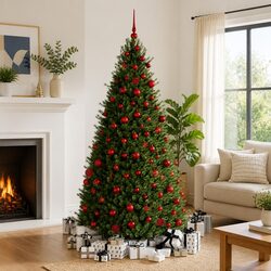 Versatile 111-Piece Christmas Bauble Set for Easy Decorating